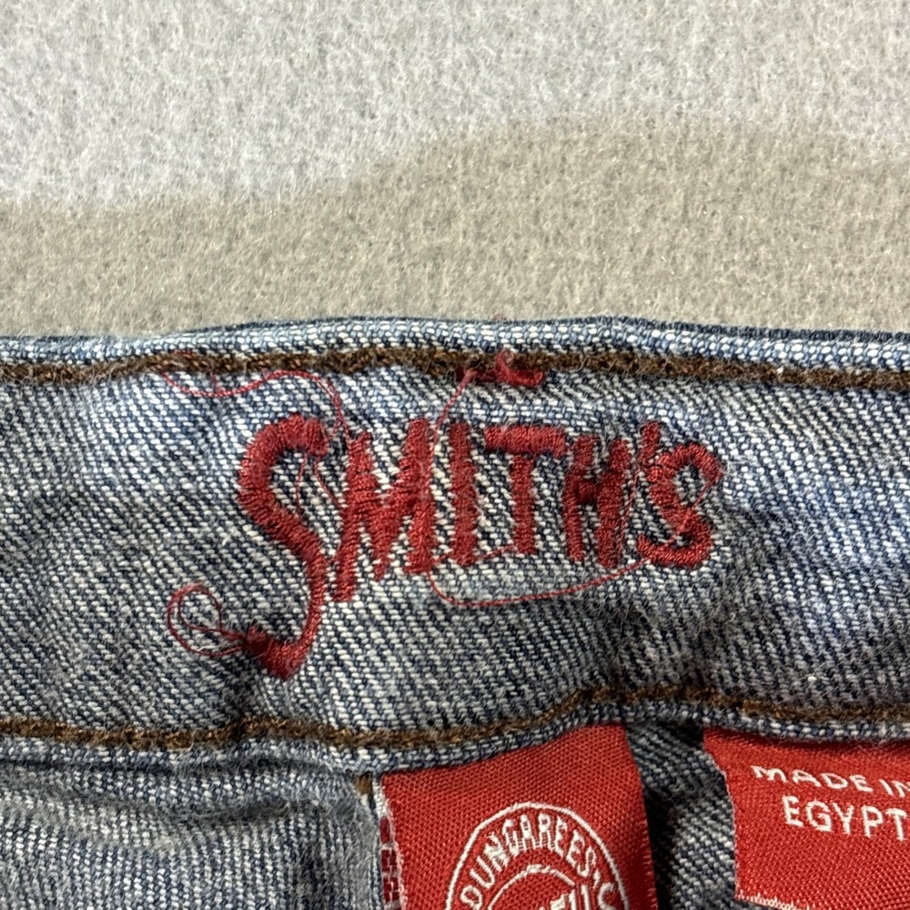 Smith's Dungarees Jeans Womens Sz 16w Blue Mid-Rise Bootcut Stretch Denim Jeans - Picture 2 of 9